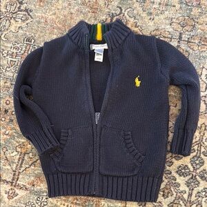 Navy Blue Kids Sweater by Ralph Lauren 18 months